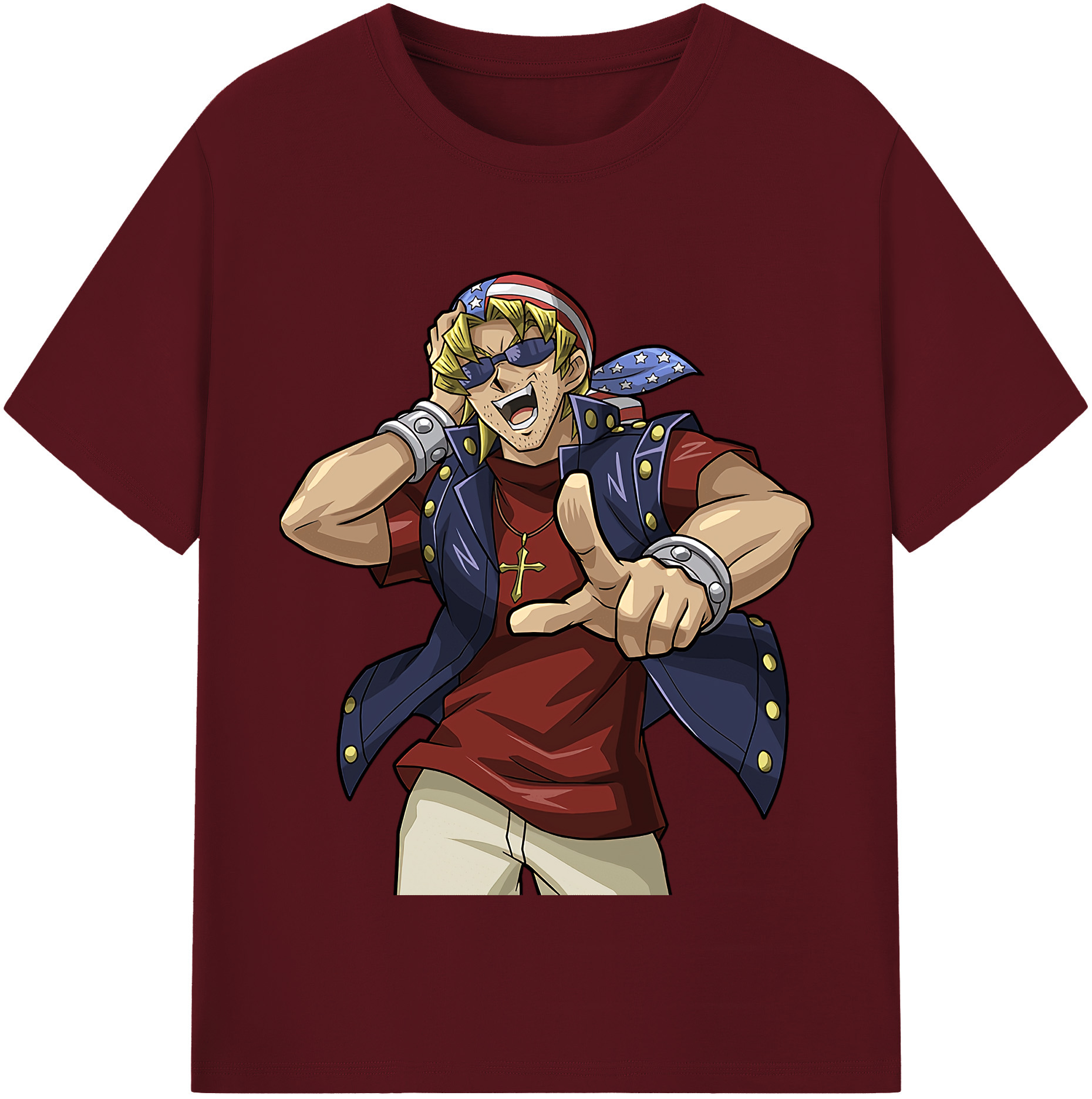 （画像用） 遊☆戯☆王 Yu-Gi-Oh! 綿100％半袖Tシャツ（フロントプリント）